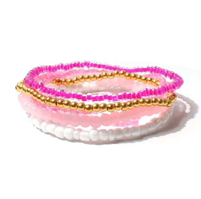 PINK BRACELETS