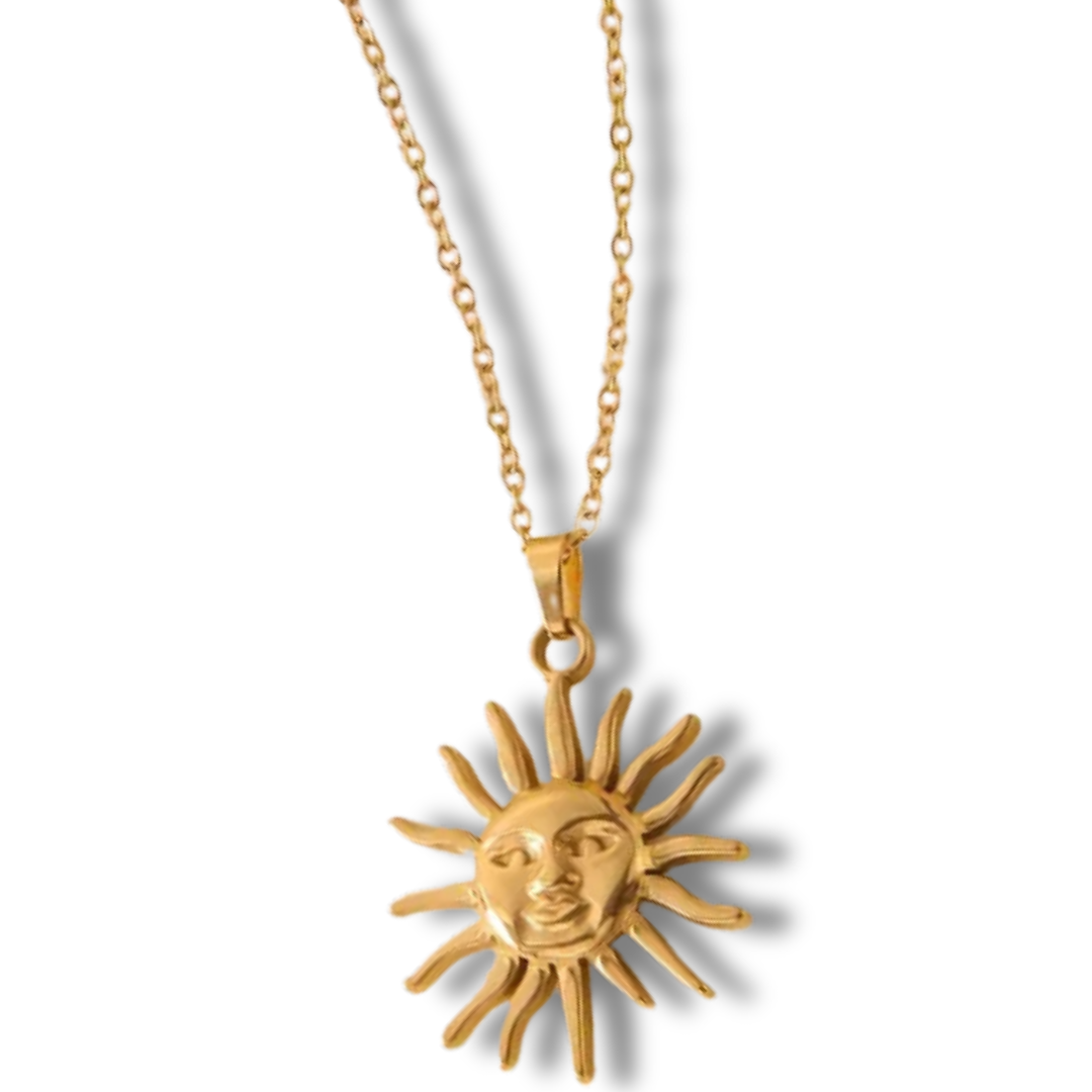 Sun necklace